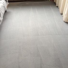 Teppichreinigung im Carpet - Cleaner - Verfahren, die einzig wahre Methode nachher
